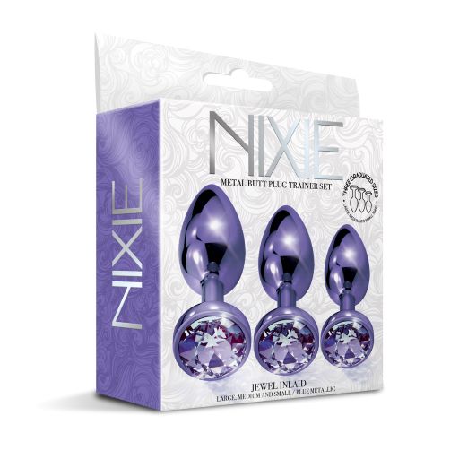 Nixie Metal Plug Trainer Set Metallic Purple