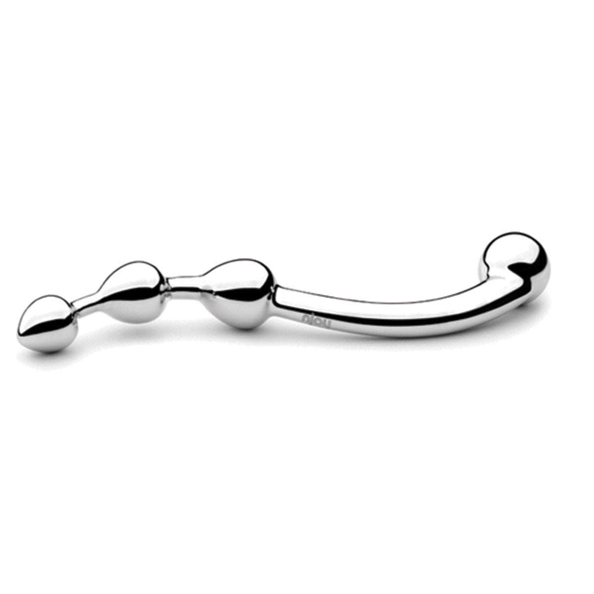 njoy Fun Stainless Steel Wand Dildos with Beads