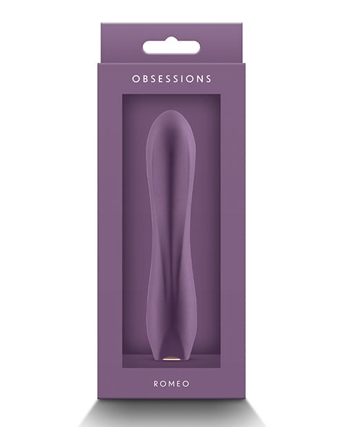 NS Novelties G-Spot Vibrator: Light Purple Romeo Dark Purple