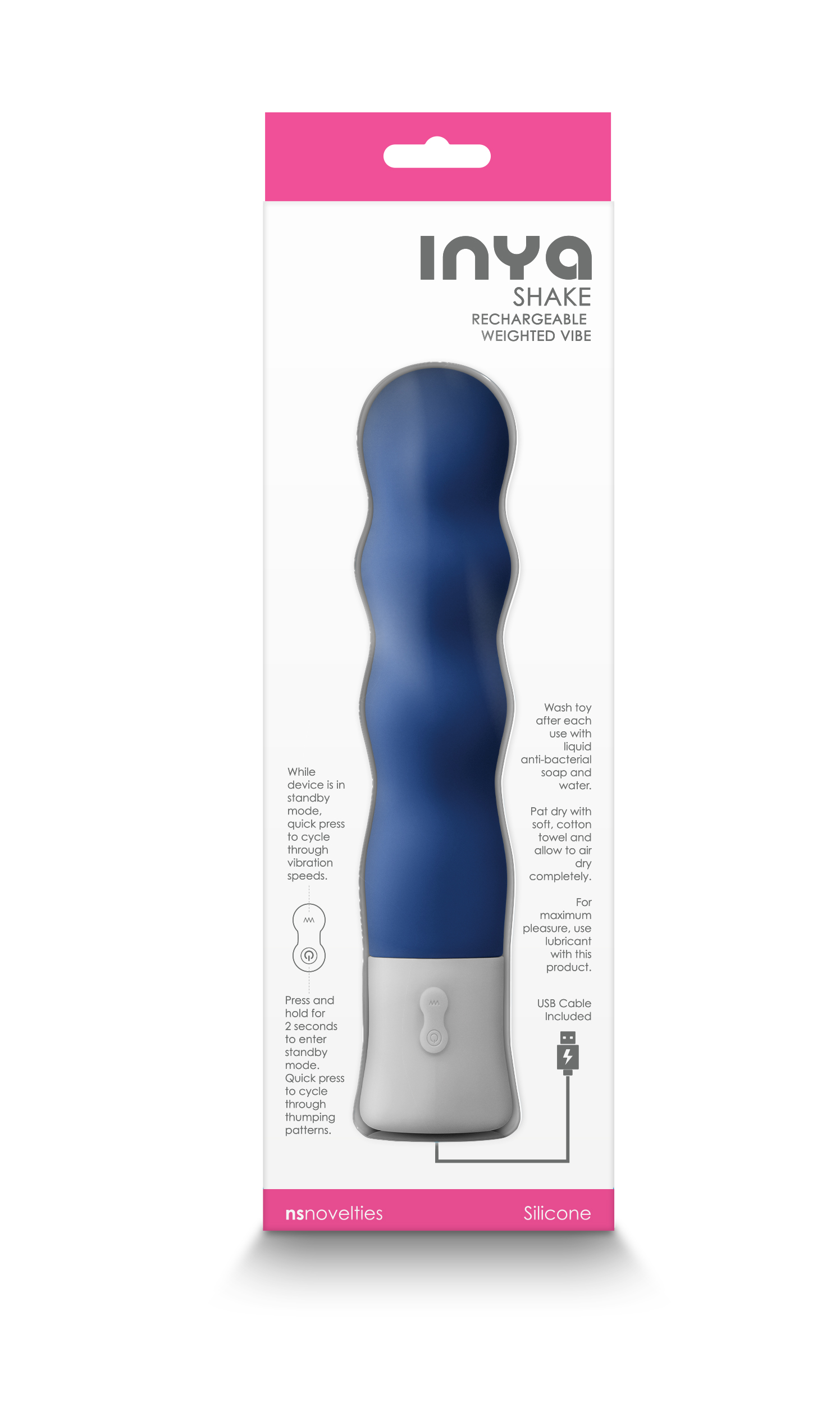 NS Novelties Kiss Purple Tongue Vibrator