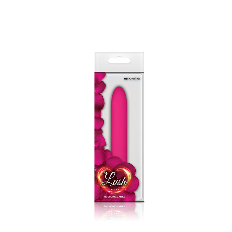 NS Novelties Lush Tulip Slim Rechargeable Vibrator Pink