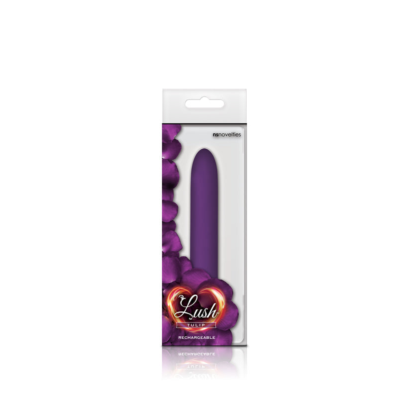 NS Novelties Lush Tulip Slim Rechargeable Vibrator Purple