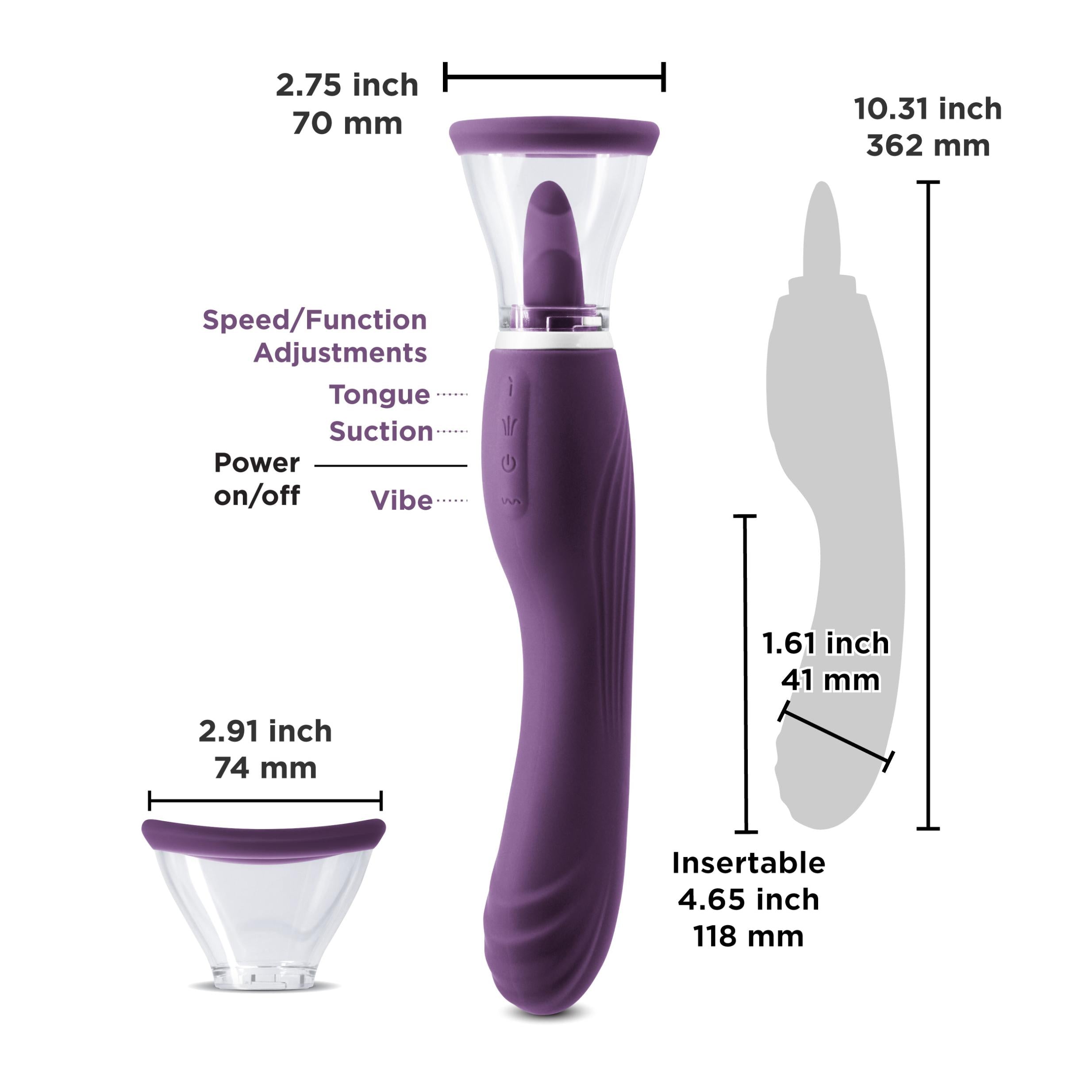 NS Novelties Triple Delight Clitoral Stimulator