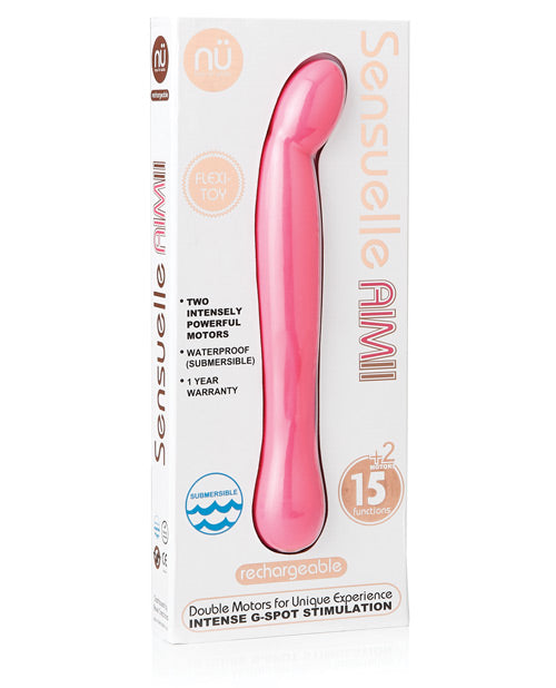 Nu Sensuelle Aimii: Powerful Clitoral Stimulator Pink