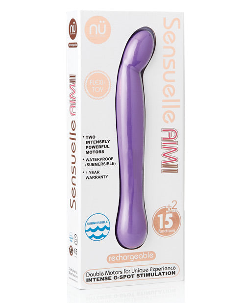 Nu Sensuelle Aimii: Powerful Clitoral Stimulator Purple