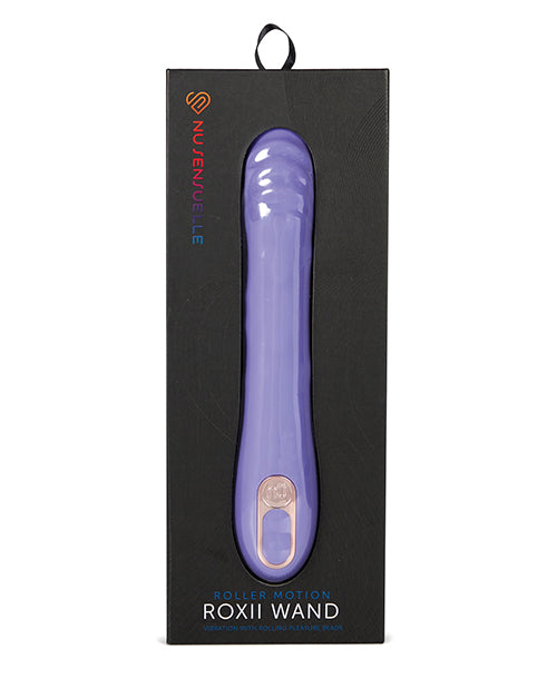 Nu Sensuelle Roxii Roller Wand - G-Spot Vibrator Ultra Violet