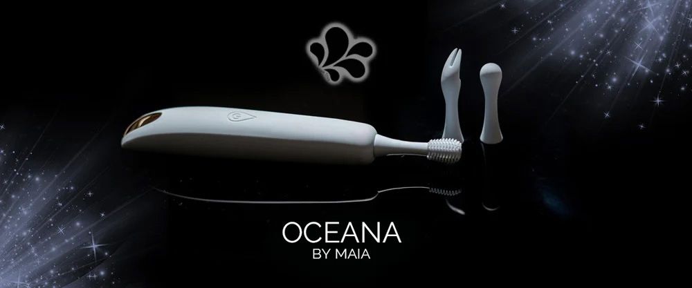 Oceana Super Charged Sonic Vibrator W/ 3 Sleeves