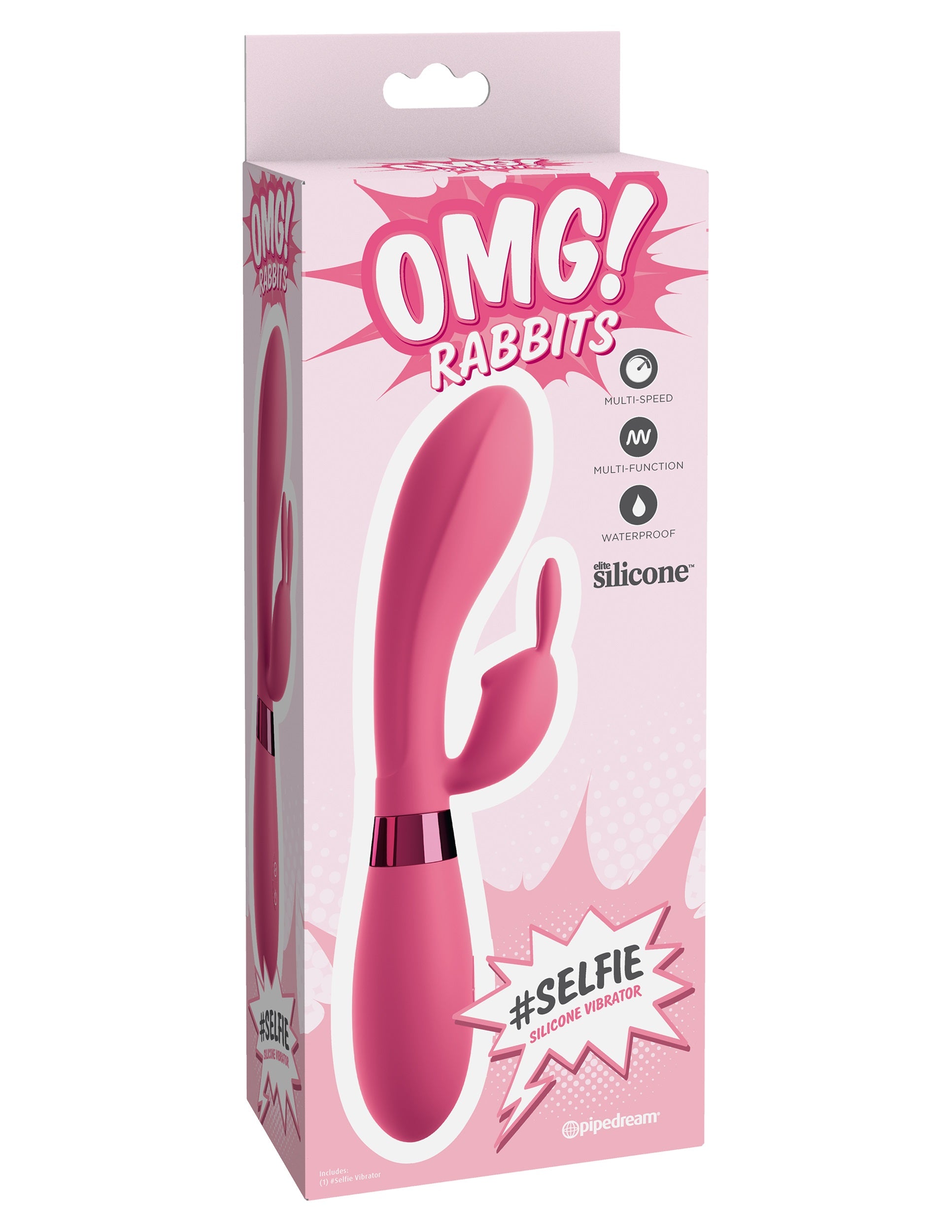 OMG! Rabbit Silicone Vibrator - Pipedream selfie