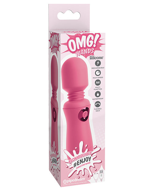 Omg! Wands Enjoy Rechargeable Vibrating Wand