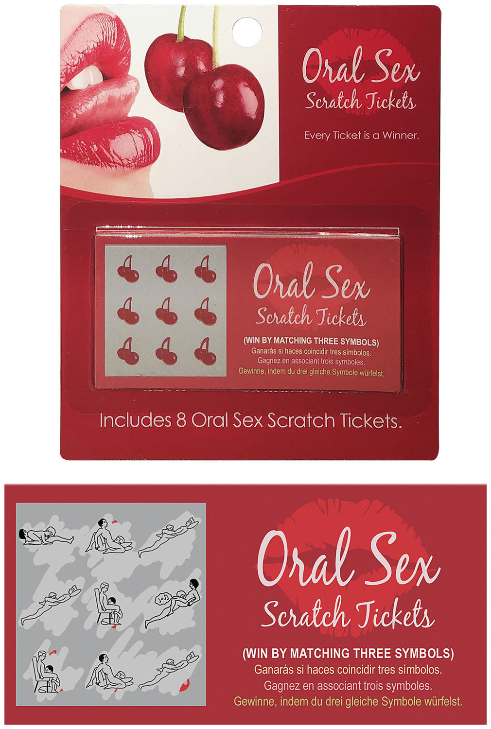 Oral Sex Scratch Tickets - Every Ticket Is A Winner