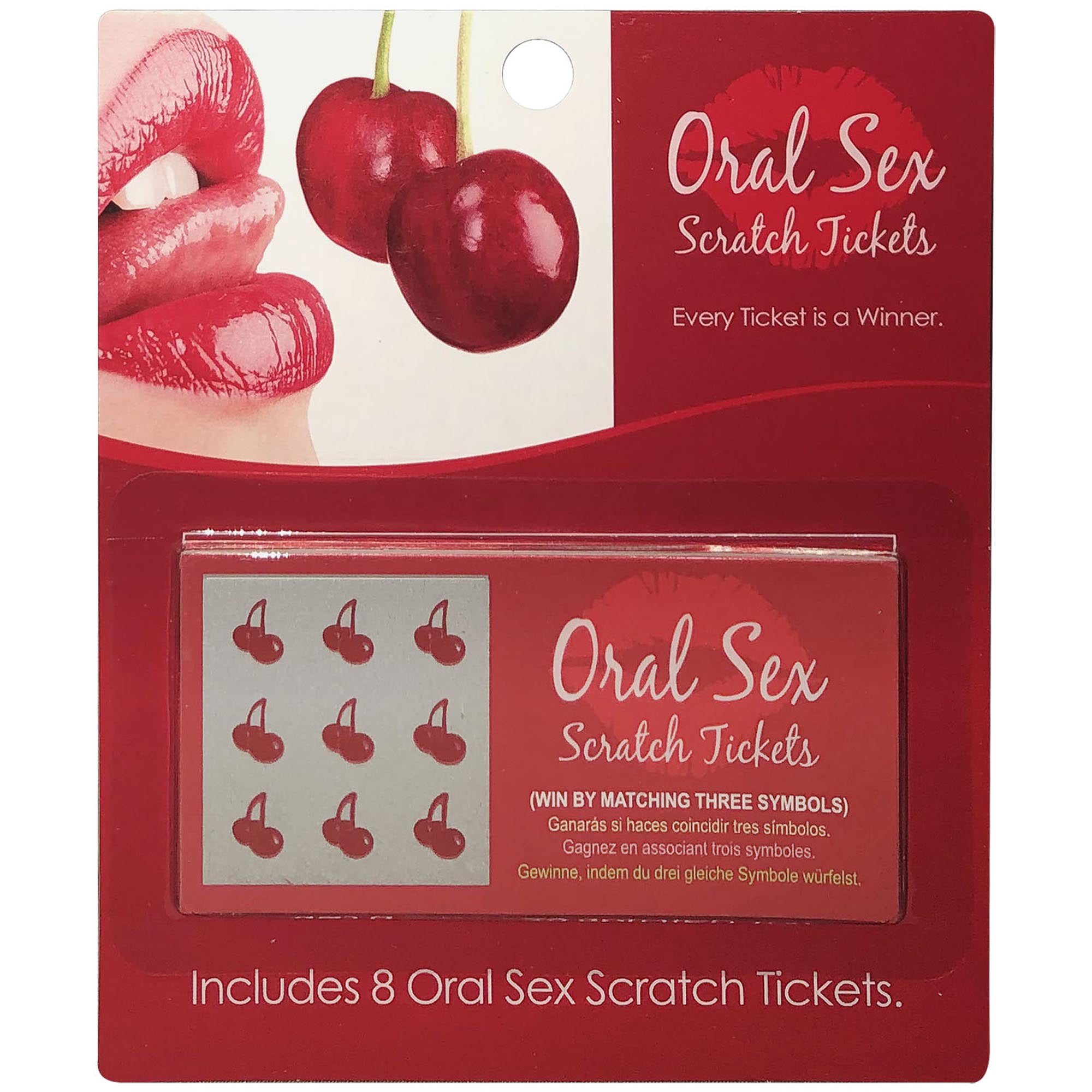 Oral Sex Scratch Tickets - Every Ticket Is A Winner