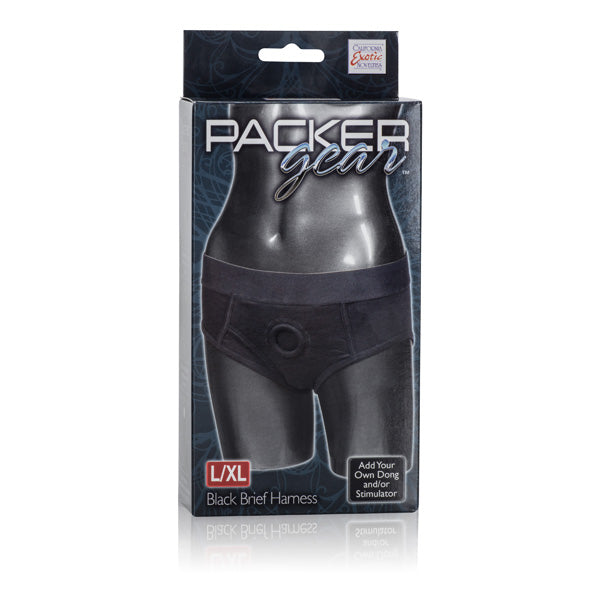 Packer Gear Brief Harness - - Black