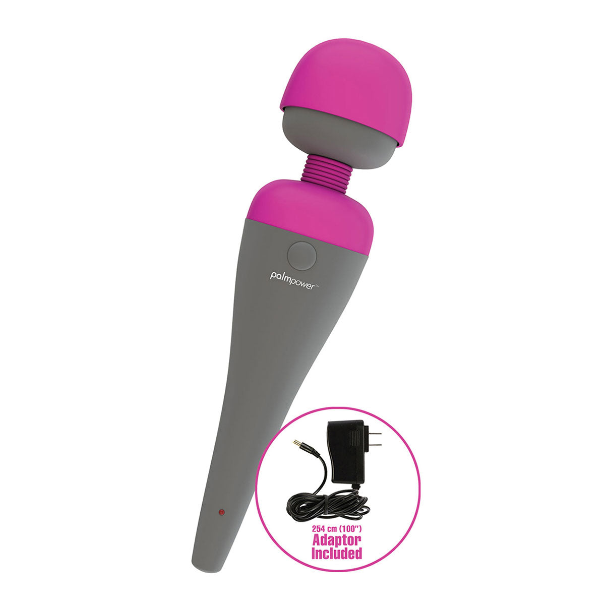 Palm Power Massager Fuschia Plug In