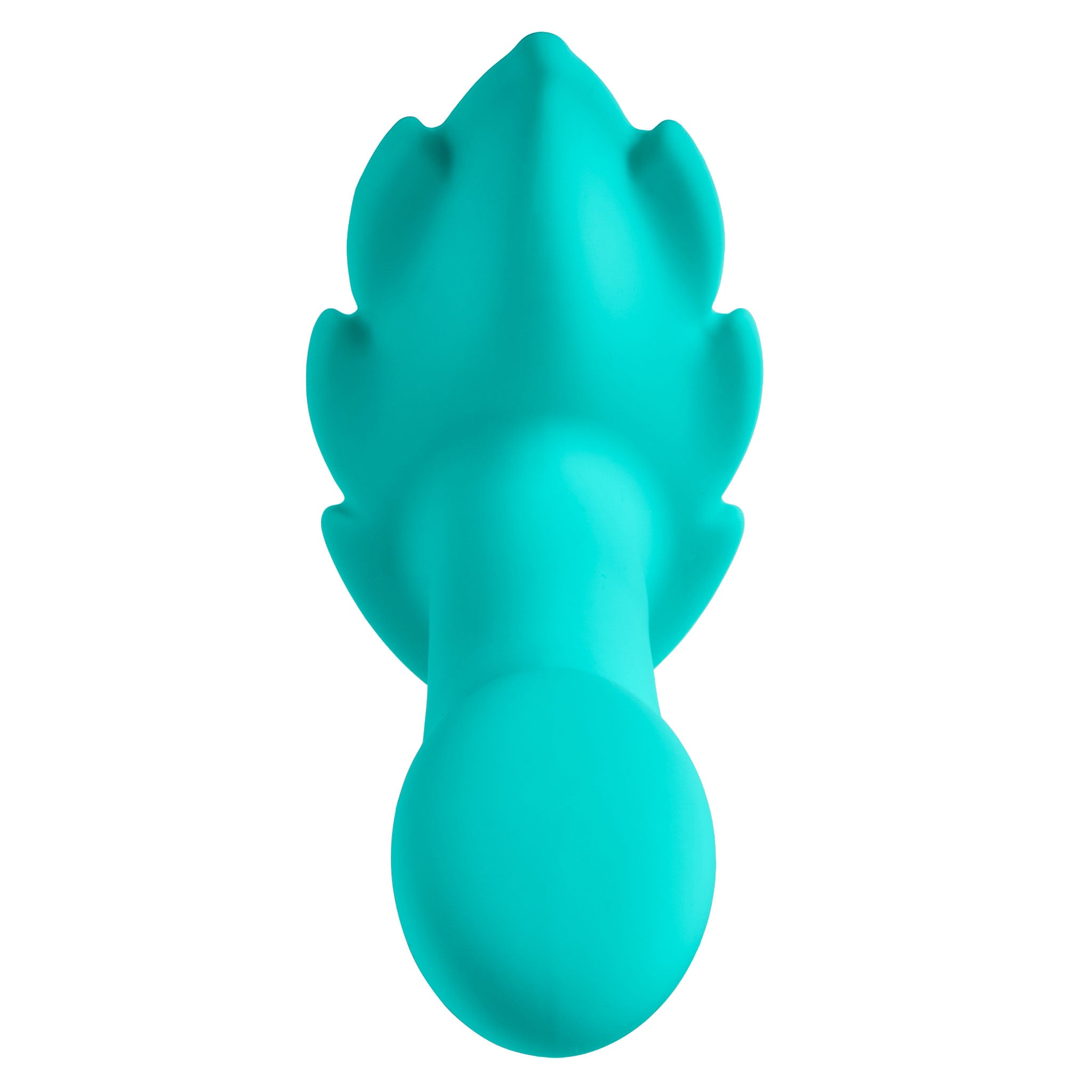 Partner Panty Leaf Vibrator With Remote Control -  Teal