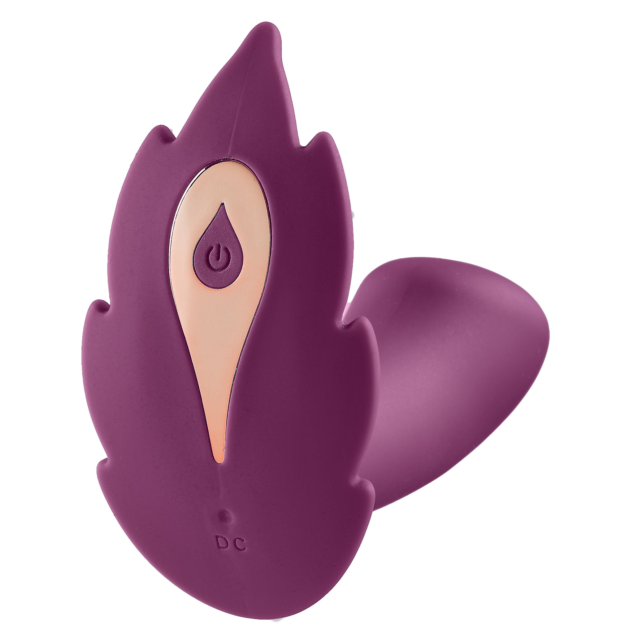 Partner Panty Leaf Vibrator With Remote Control -  Teal