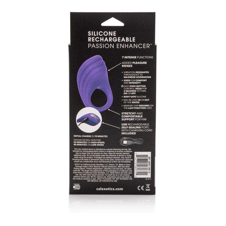 Passion Enhancer Silicone Rechargeable