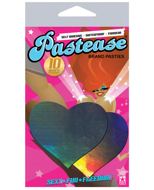 Pastease Hologram Heart Silver