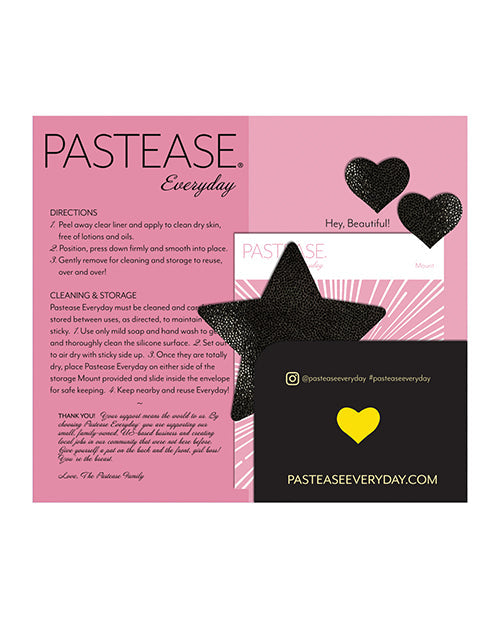 Pastease Reusable Liquid Star - Black O/s