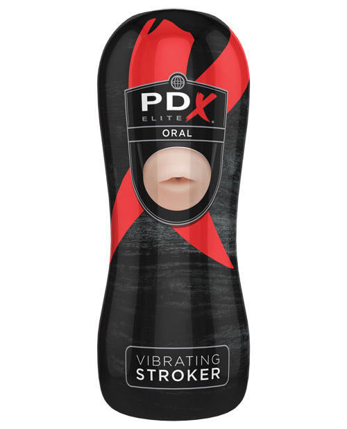 Pdx Elite Vibrating Stroker Oral