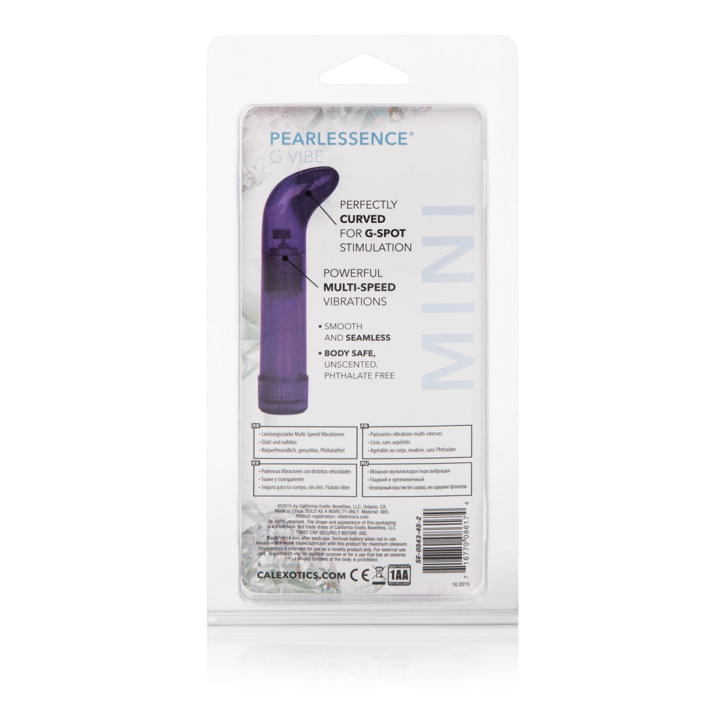 Pearlessence G-Vibrator - The Ultimate G-Spot Bliss Purple