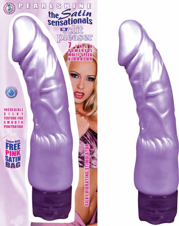 Pearlshine The Satin Sensationals The Clit Pleaser Lavender