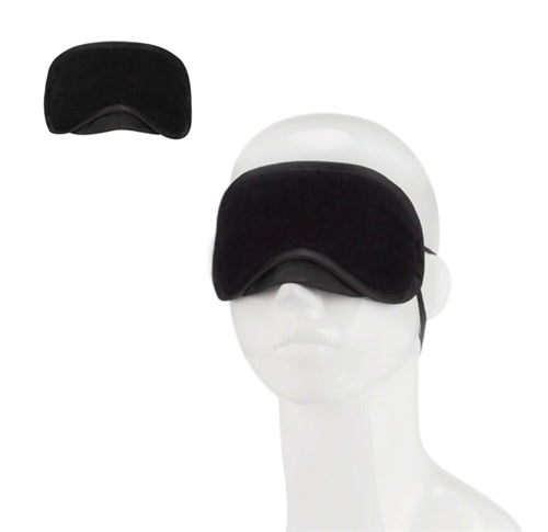 Peek-a-Boo Love Mask Black