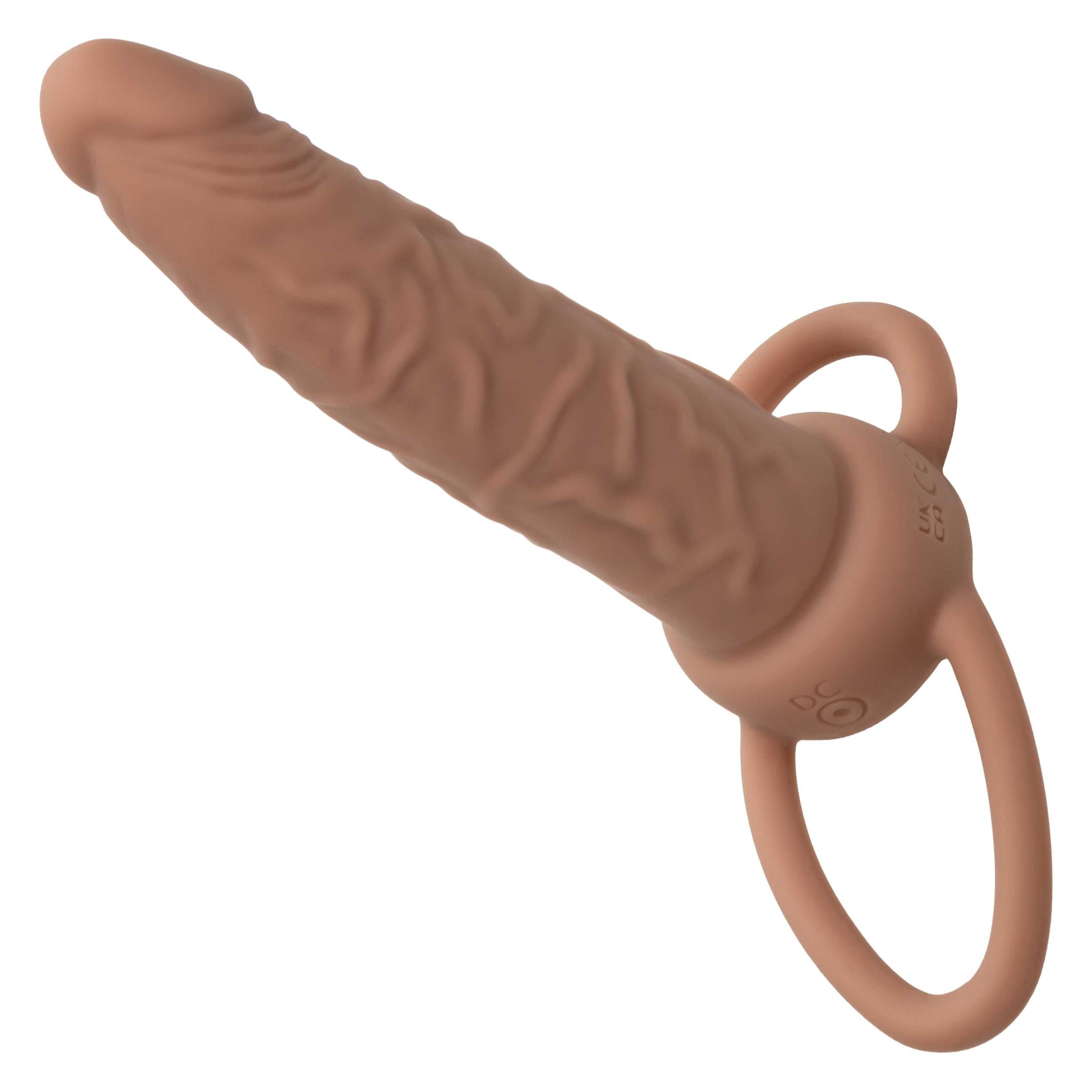 Performance Maxx Rechargeable Dual Penetrator Brown