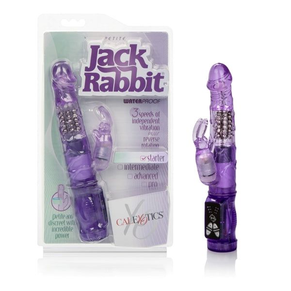 Petite Jack Rabbit Vibrator - Pleasure in Discretion Purple