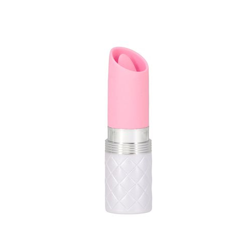 Pillow Talk Lusty Flickering Massager W/ Crystal Pink