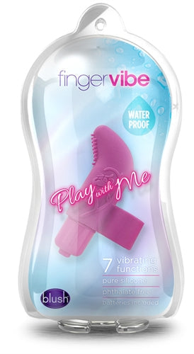 Play With Me Finger Vibe by Blush Novelties Lavender