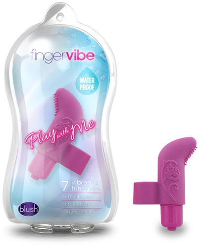 Play With Me Finger Vibe by Blush Novelties Lavender