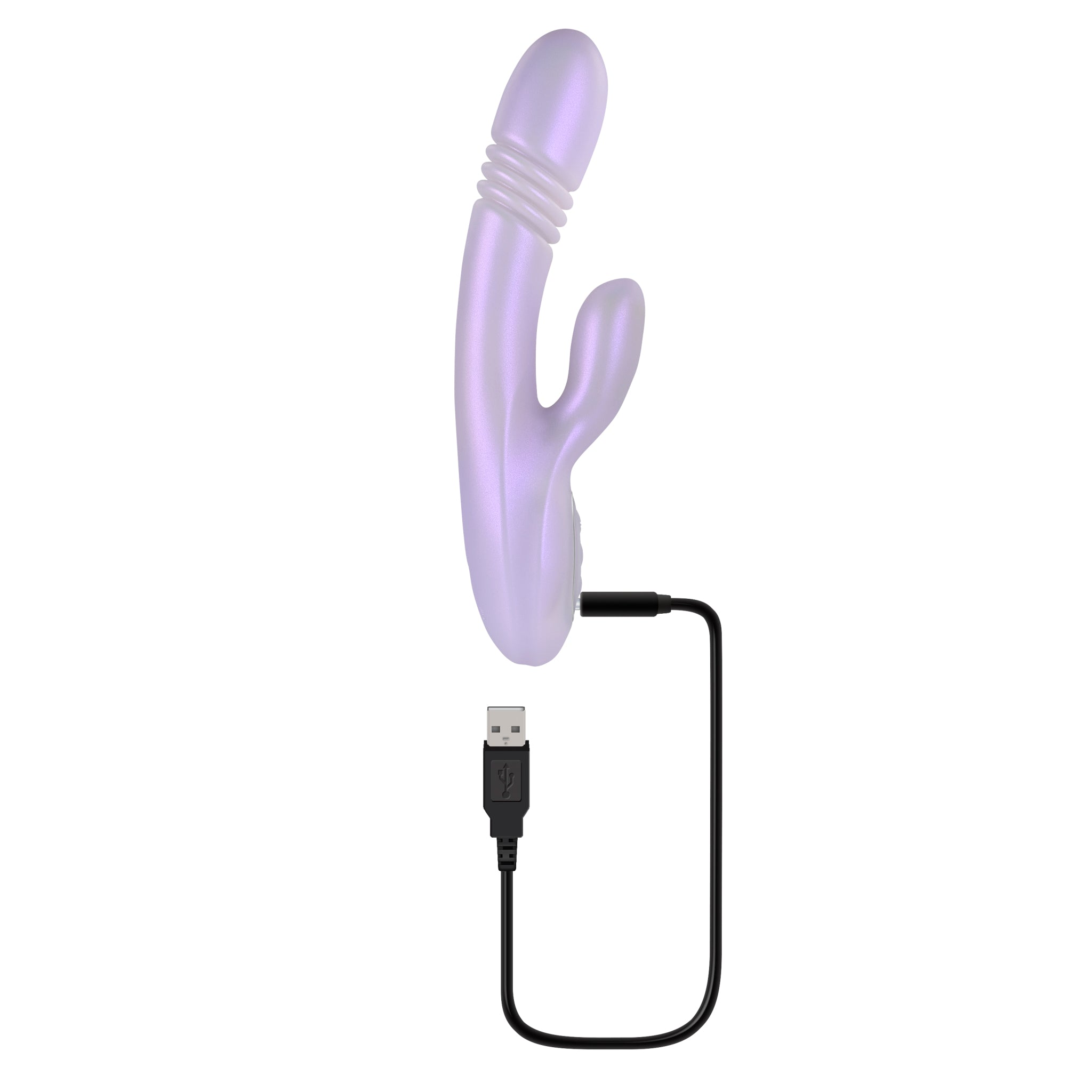 Playboy Pleasure - Bumping Bunny - Rabbit  Vibrator - Opal