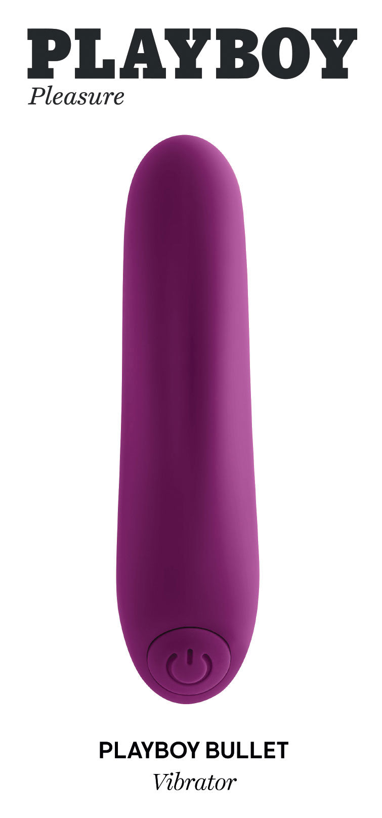 Playboy Pleasure: Playboy Bullet Vibrator - Dark Purple