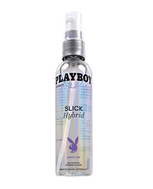 Playboy Pleasure Slick Hybrid Lubricant Oz 4 OZ