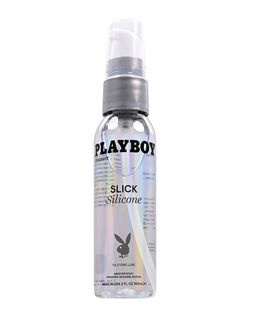 Playboy Pleasure Slick Silicone Lubricant 2 Oz 2 Oz