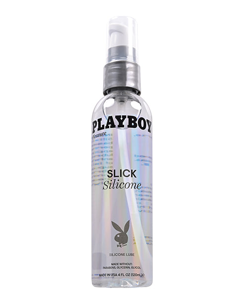 Playboy Pleasure Slick Silicone Lubricant 2 Oz 4 Oz