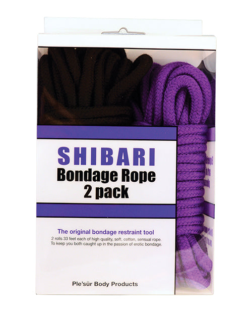 Plesur Cotton Shibari Bondage Rope 2 Pack