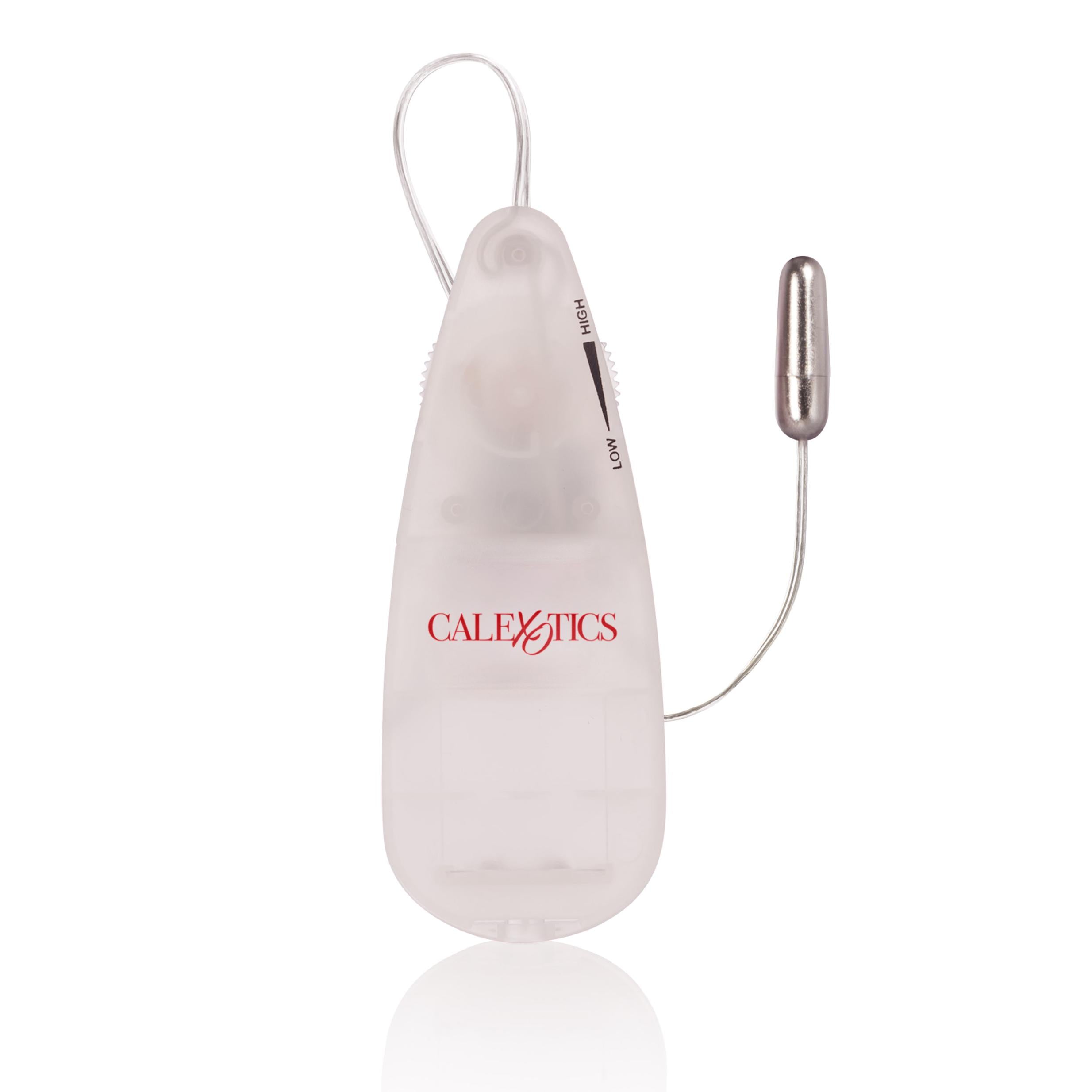 Pocket Exotics Heated Whisper Bullet Vibrator - Clear