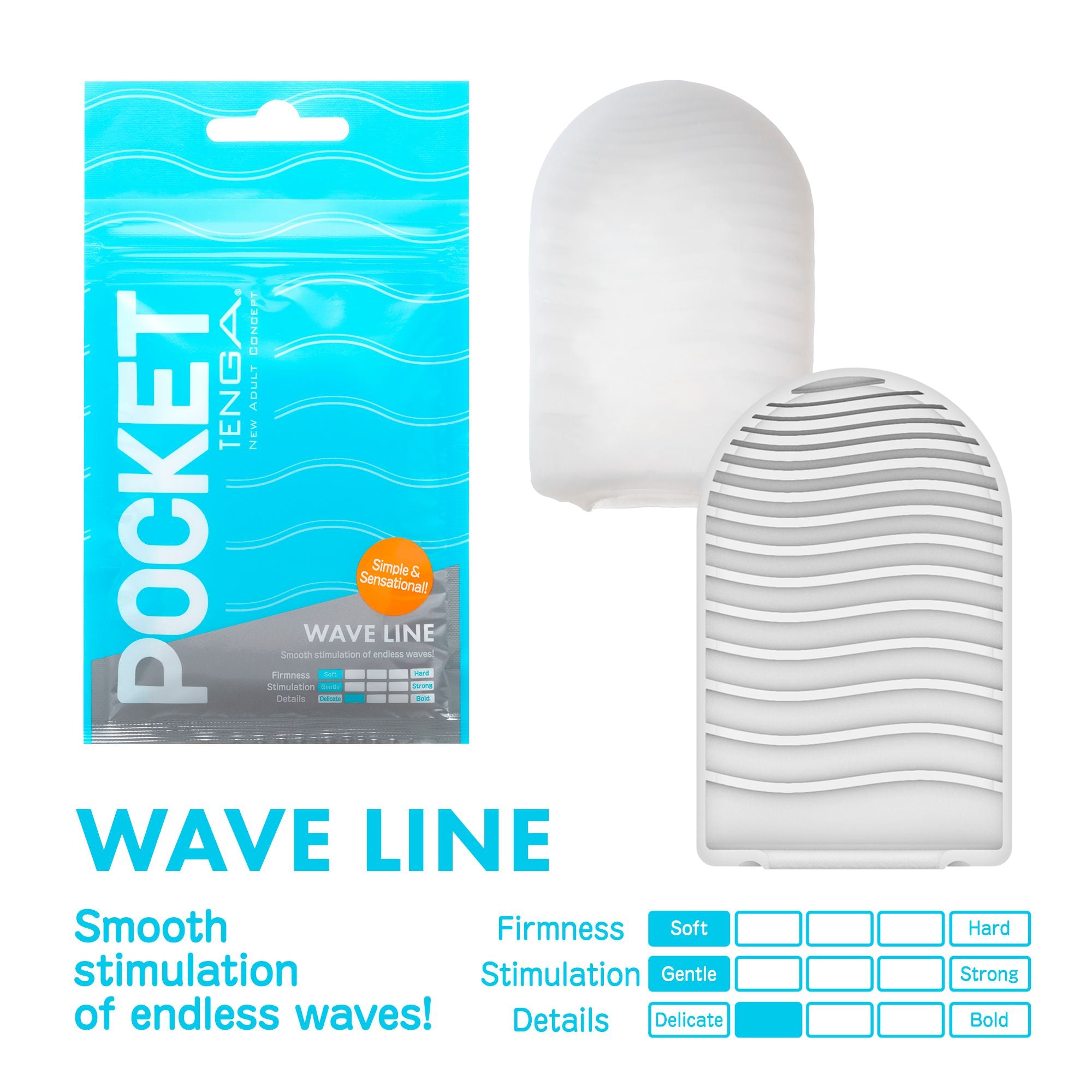 Pocket Tenga Wave Line