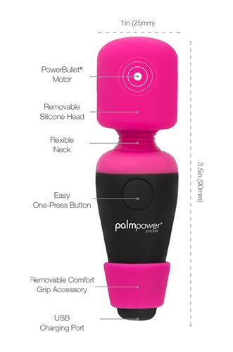 Pocket Vibrator - PalmPower Pocket by BMS