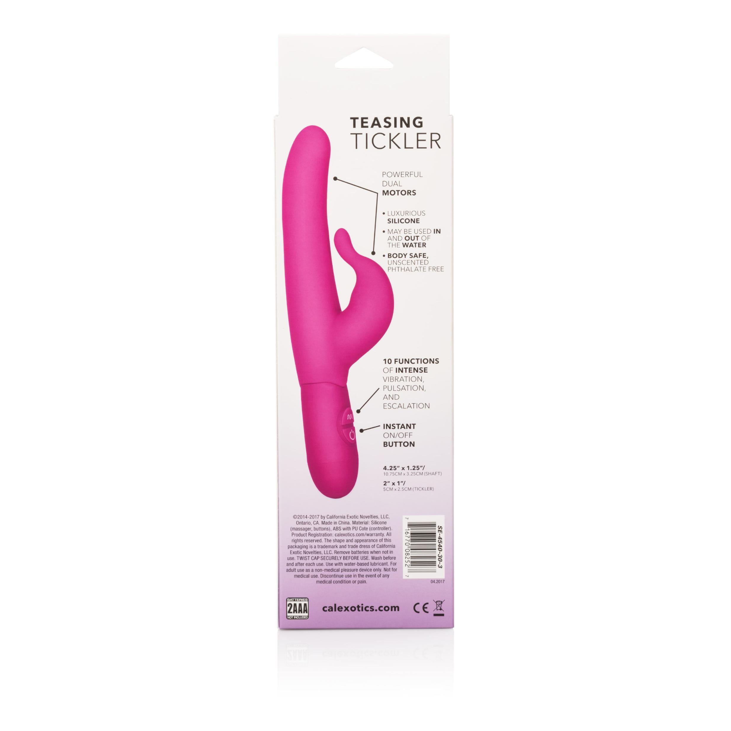 Posh Teasing Tickler 10 Function Pink