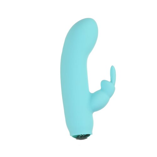 Power Alices Bunny 4in 10 Function Bullet Vibrator Teal