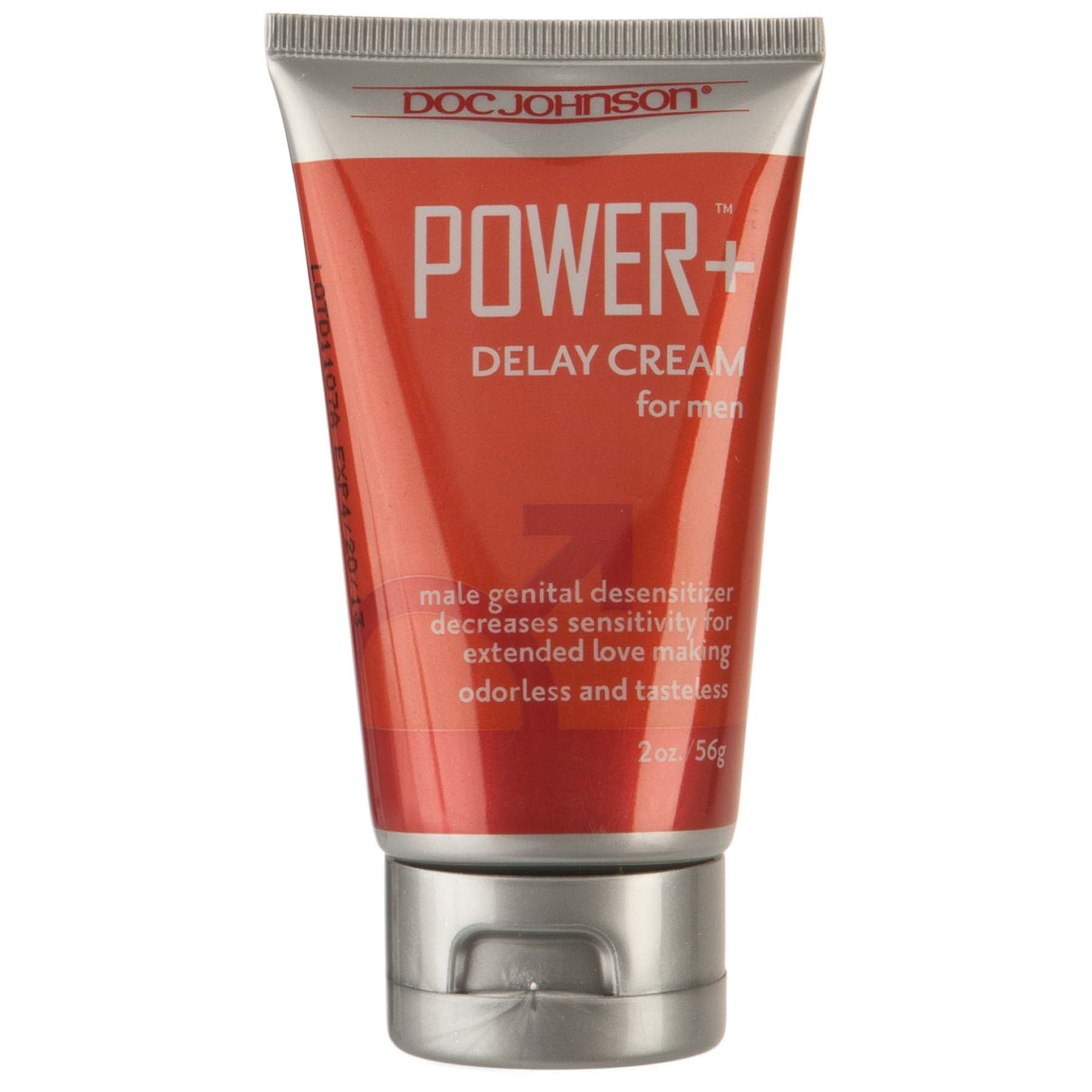 Power Plus Delay Creme for Men -  2 Oz. - Boxed