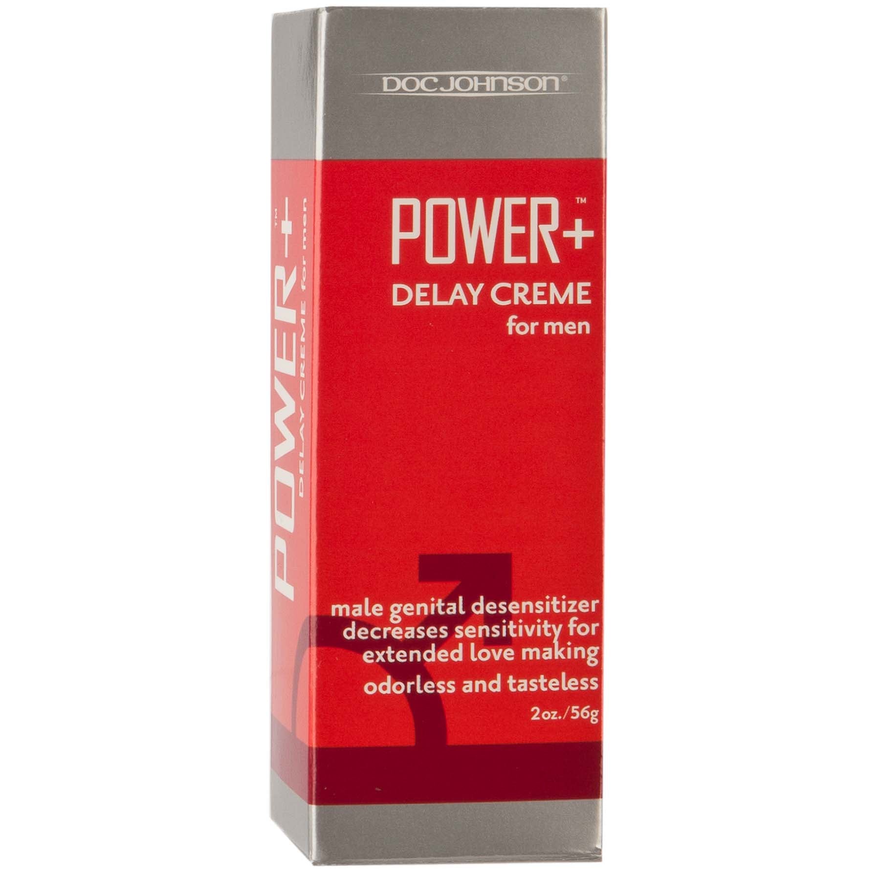 Power Plus Delay Creme for Men -  2 Oz. - Boxed