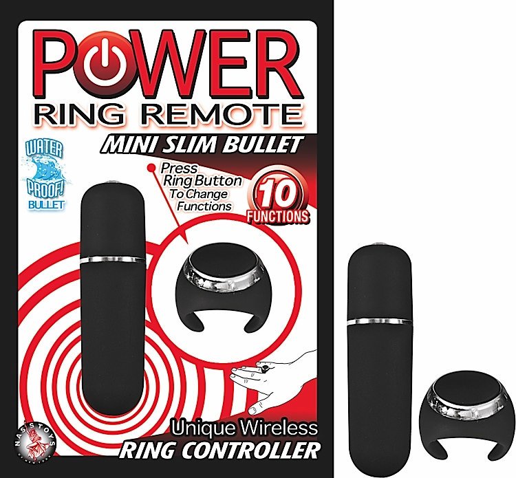 Power Ring Remote Mini Slim Bullet Vibrator