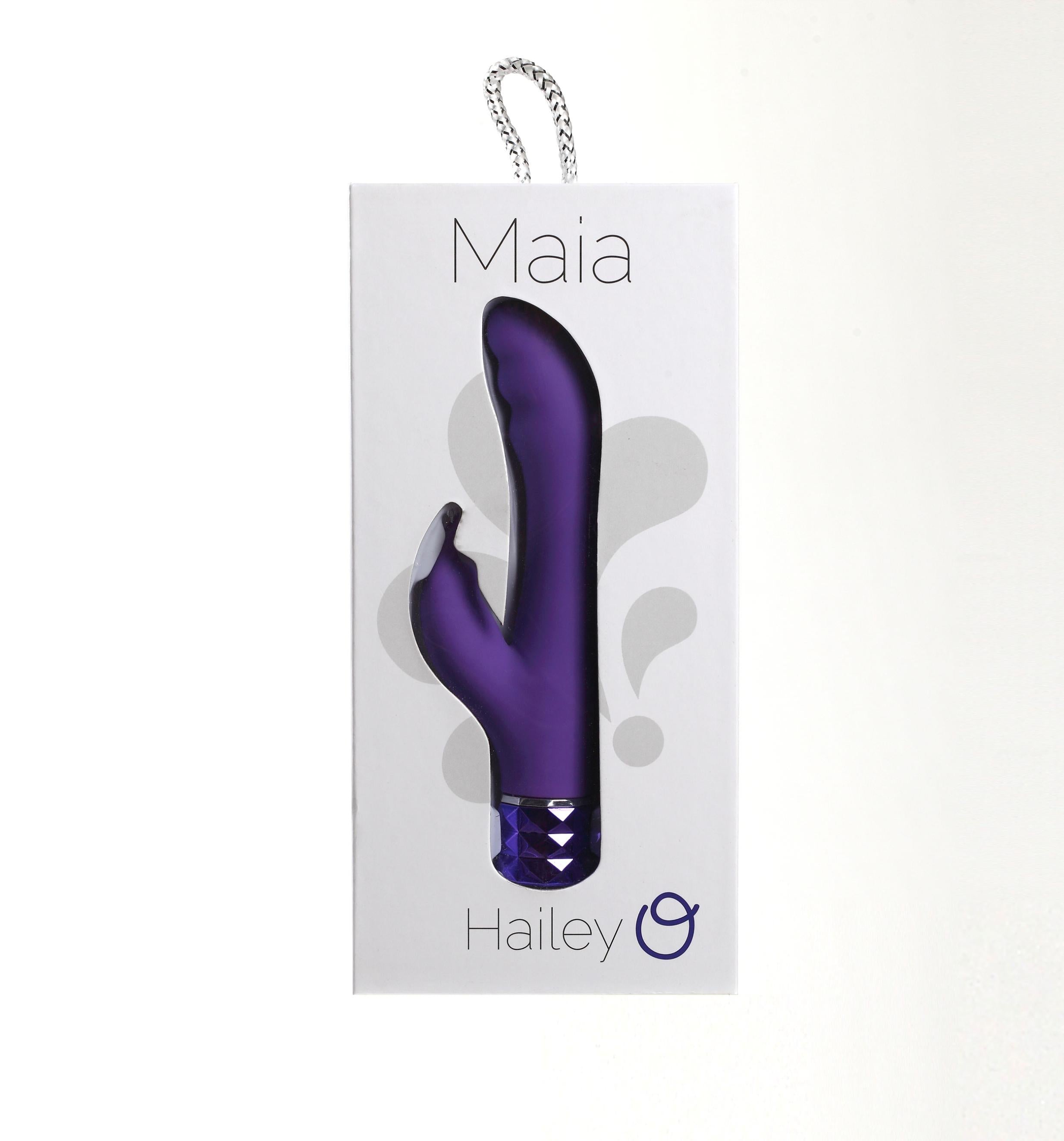 Powerful dual-action rabbit vibrator by Maia Toys.