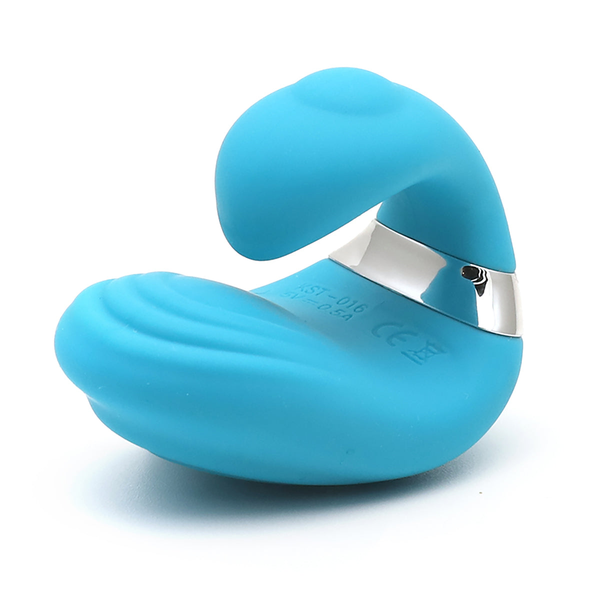 Premium finger vibrator with elegant swan design.