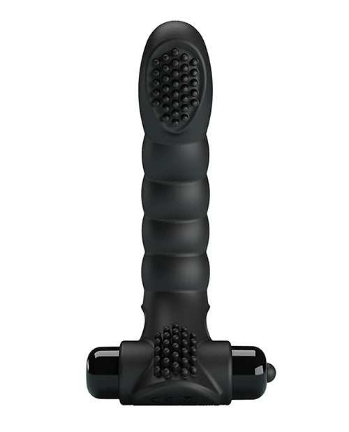 Pretty Love Alexander Finger Vibrator - Black