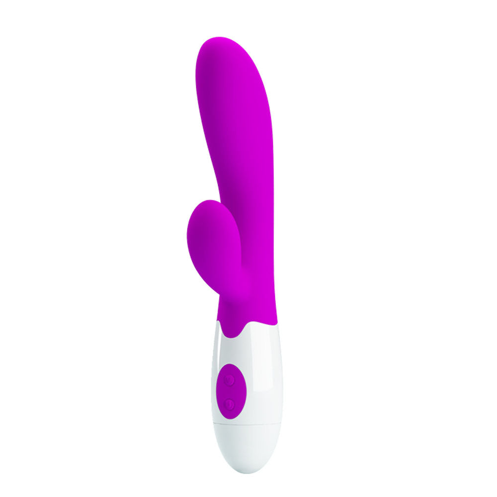 Pretty Love Alvis 30 Function Rabbit Vibrator - Purple