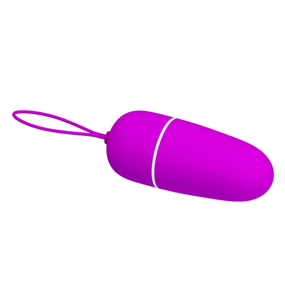 Pretty Love Bradley 12 Function Remote Egg Vibrator - Purple